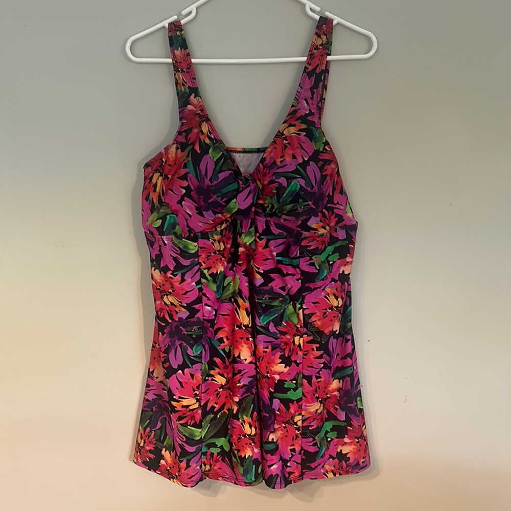 Beautiful tropical swimsuit